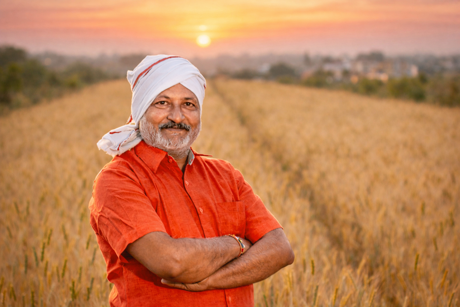 Agricultural roots — rice fields, Punjab